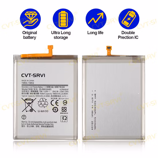 Nova bateria original de celular para iPhone Samsung Huawei Xiaomi Oppo