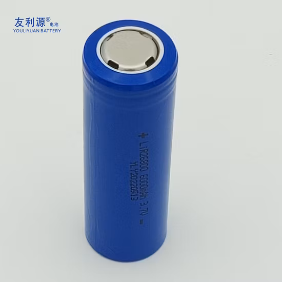 26800 baterias de lítio recarregáveis ​​22.2wh 3.7V 6000mAh